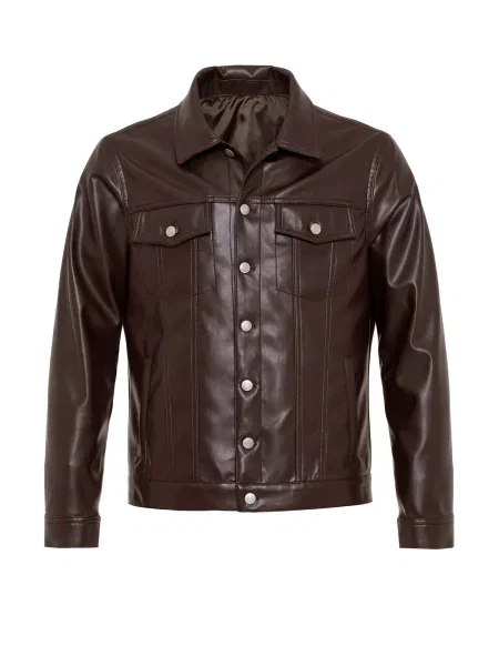 Antioch Geacă de primăvară-toamnă închis maro