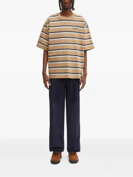 Pantaloni Paul Smith de catifea cord albastru