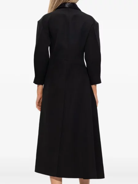 Rochie maxi Jil Sander până la genunchi de costum negru