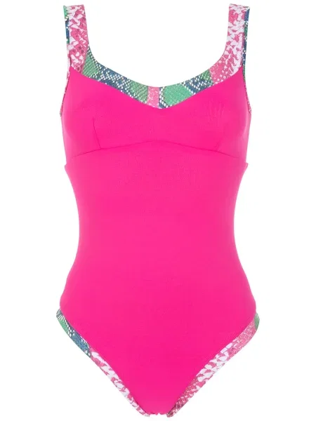 Costum de baie Amir Slama cu imagine roz