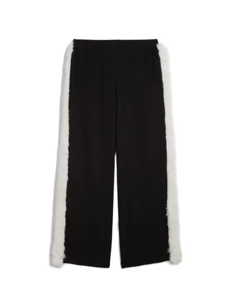 Garnitură de blană pantaloni Apparis cu blană negru