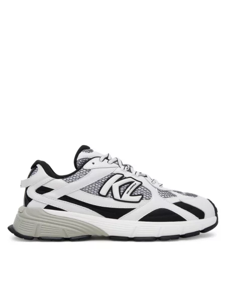 Sneakersy KARL LAGERFELD białe