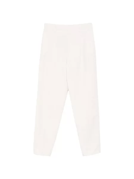 Kalhoty Brunello Cucinelli bílé