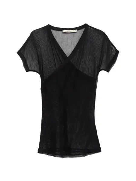 Tricou Paloma Wool de lână plic negru