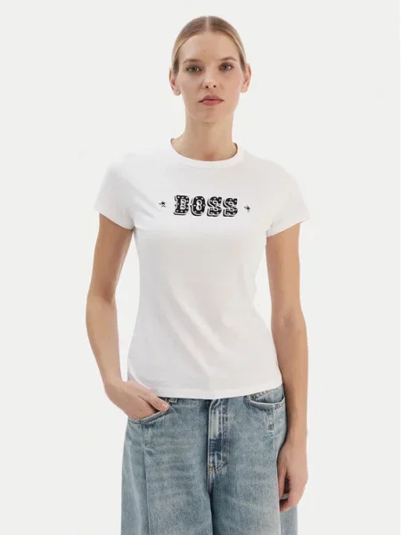 BOSS T-Shirt Endora biały