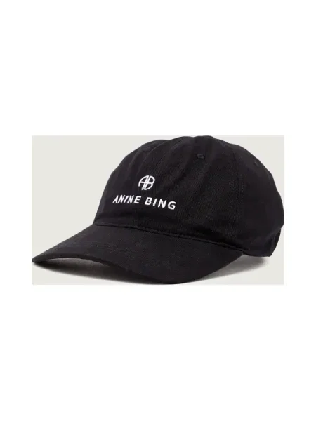 Șapcă Anine Bing cu broderie negru