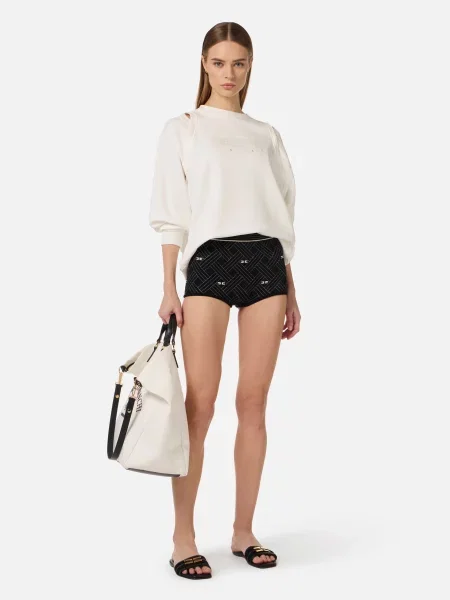 Свитер Elisabetta Franchi бежевый