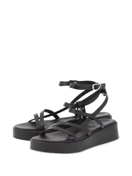 Sandale Ancient Greek Sandals din piele negru