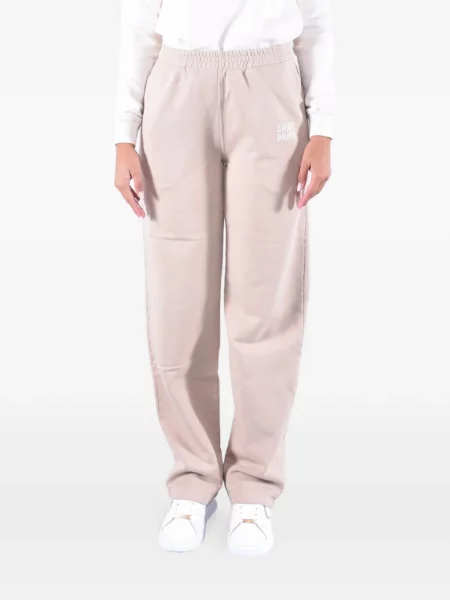 Jogger hlače Mc2 Saint Barth ružičasta