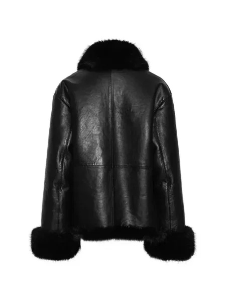 Geanta de piele Rotate Birger Christensen negru