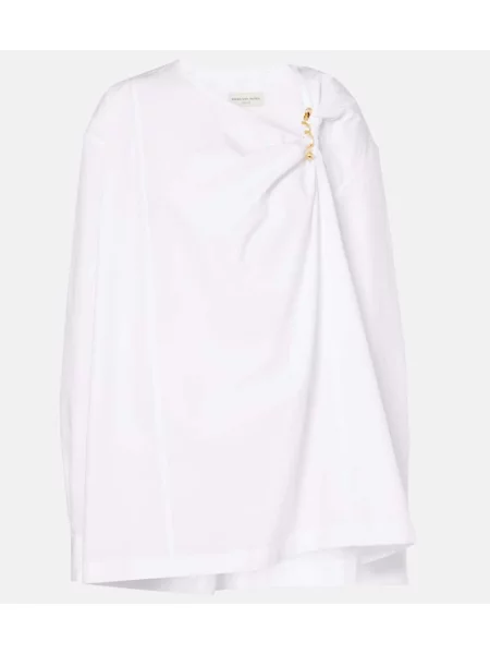 Top Dries Van Noten alb