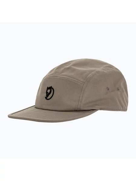 Semišová šiltovka Fjallraven bez podpätku hnedá