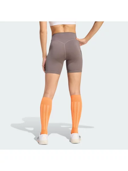 Krótkie legginsy Optime Workout szare