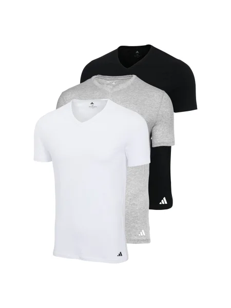ADIDAS SPORTSWEAR Póló Active Core szürke melír / fekete fehér