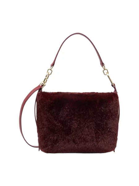Torebka hobo Furla skórzana czerwona