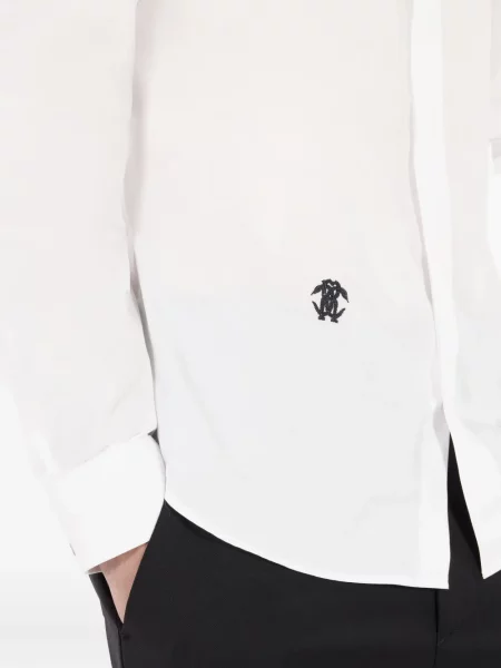 Cămașă Roberto Cavalli alb