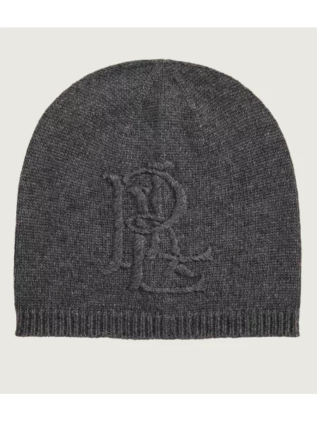 LAUREN RALPH LAUREN Căciulă cu adaos de lână gri