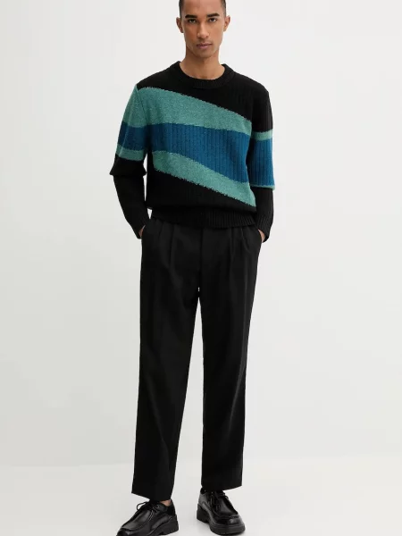 Светр з вовною PS Paul Smith чорний