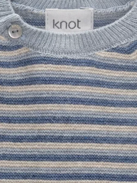 Sweter dziecięcy Knot niebieski