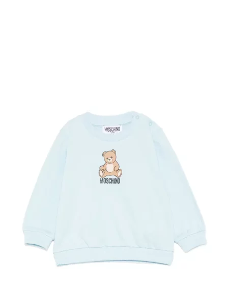 Bluza dziecięca Moschino niebieska
