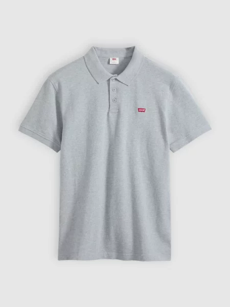 LEVI'S ® Póló szürke melír / piros fehér