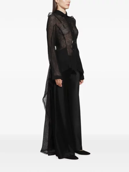 Rochie tip cămașă Yehuafan negru