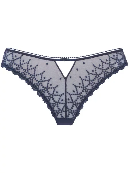 LASCANA Tanga metalic gri