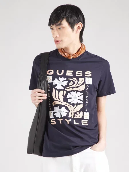 GUESS Tricou alb