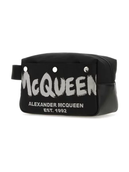 Kosmetyczka Alexander Mcqueen czarna