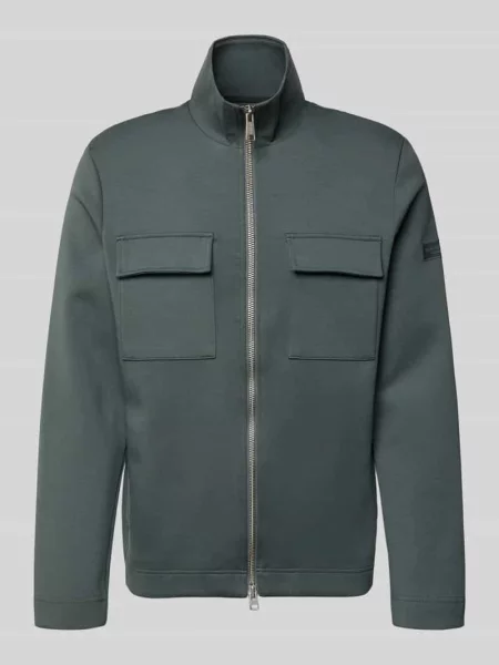 Bluza rozpinana o kroju regular fit z mieszanki bawełny Marc O'polo