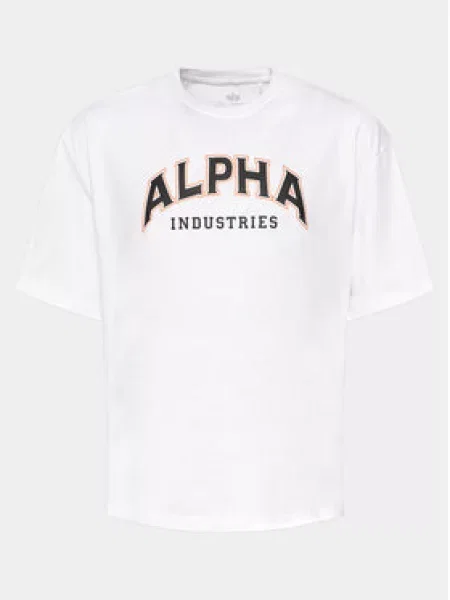 Tričko Alpha Industries bílé