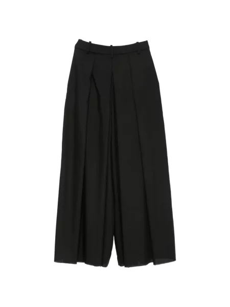 Pantaloni palazzo Masnada negru
