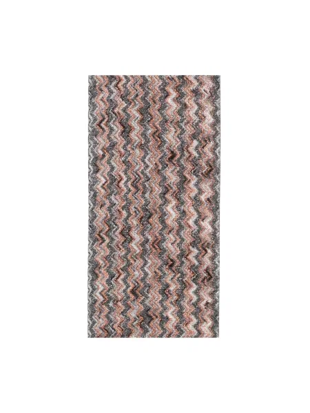 Szal Missoni z nadrukiem szara