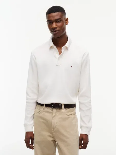 TOMMY HILFIGER Tričko svetložltá béžová