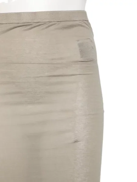 Fusta maxi Rick Owens Drkshdw din jerseu asimetrică