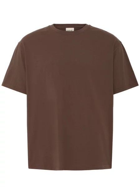 !Solid Tricou SDWITTLE șamoa maro