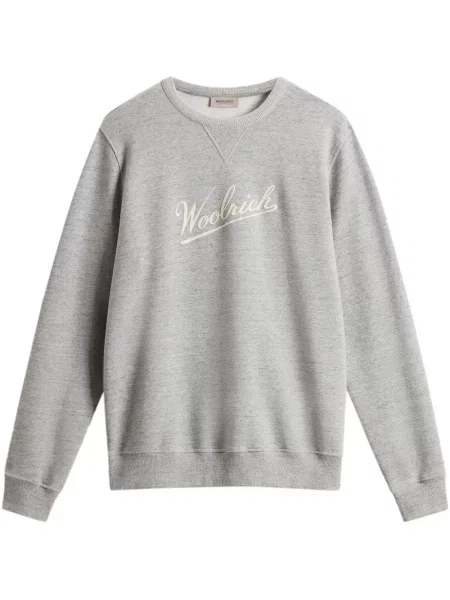 Hanorac crewneck Woolrich gri
