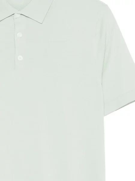 Tricou polo Diktat tricotate verde