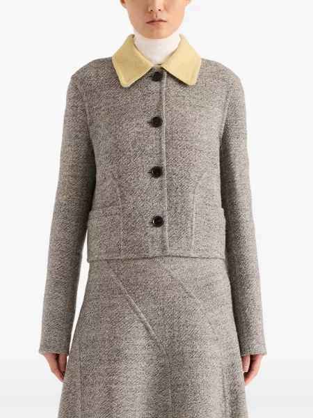 Geacă Proenza Schouler melange gri