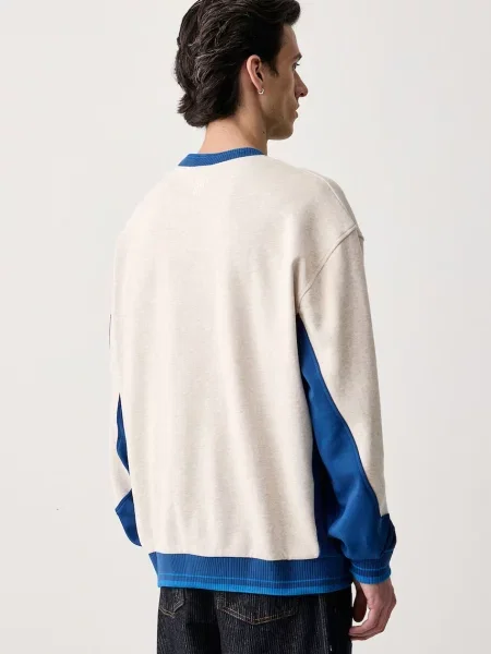 Les Deux bluza męska x Detroit Lions szara