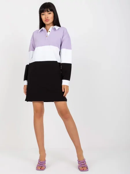 Rochie Fashionhunters de costum violet
