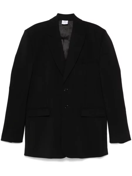 Sacou Vetements cu broderie negru