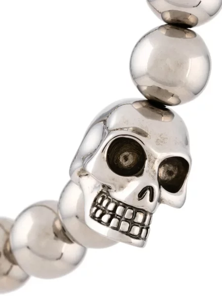 Náramek Alexander Mcqueen stříbrný