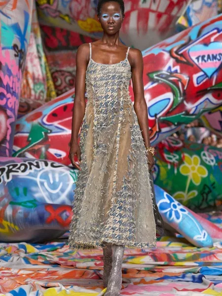 Довга джинсова сукня Diesel