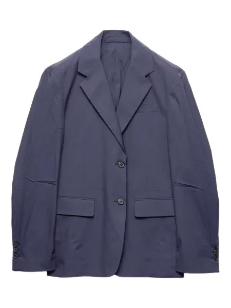 Marynarka Prada popelinowa niebieska