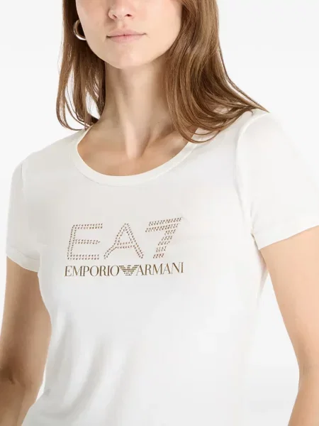 Póló Ea7 Emporio Armani autogrammal fehér