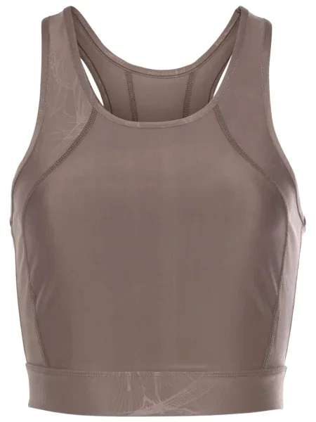 LASCANA ACTIVE Sport top maro alb