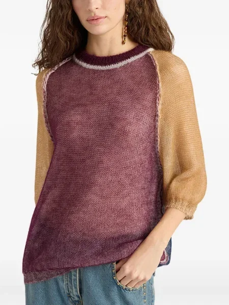 Sweter Momoni fioletowy