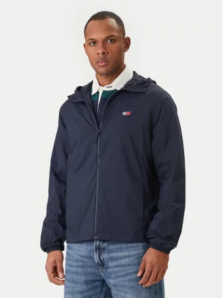 Tommy Jeans Prijelazna jakna mornarsko plava