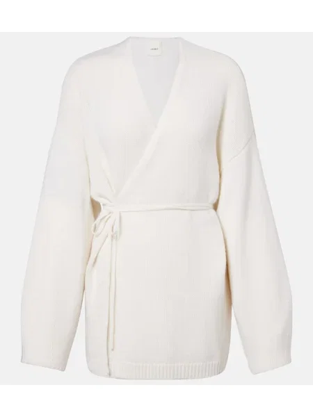 Cardigan Lisa Yang din cașmir alb